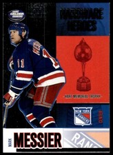 2002-03 pacific calder hardware heroes Mark Messier New York Rangers #9 R105