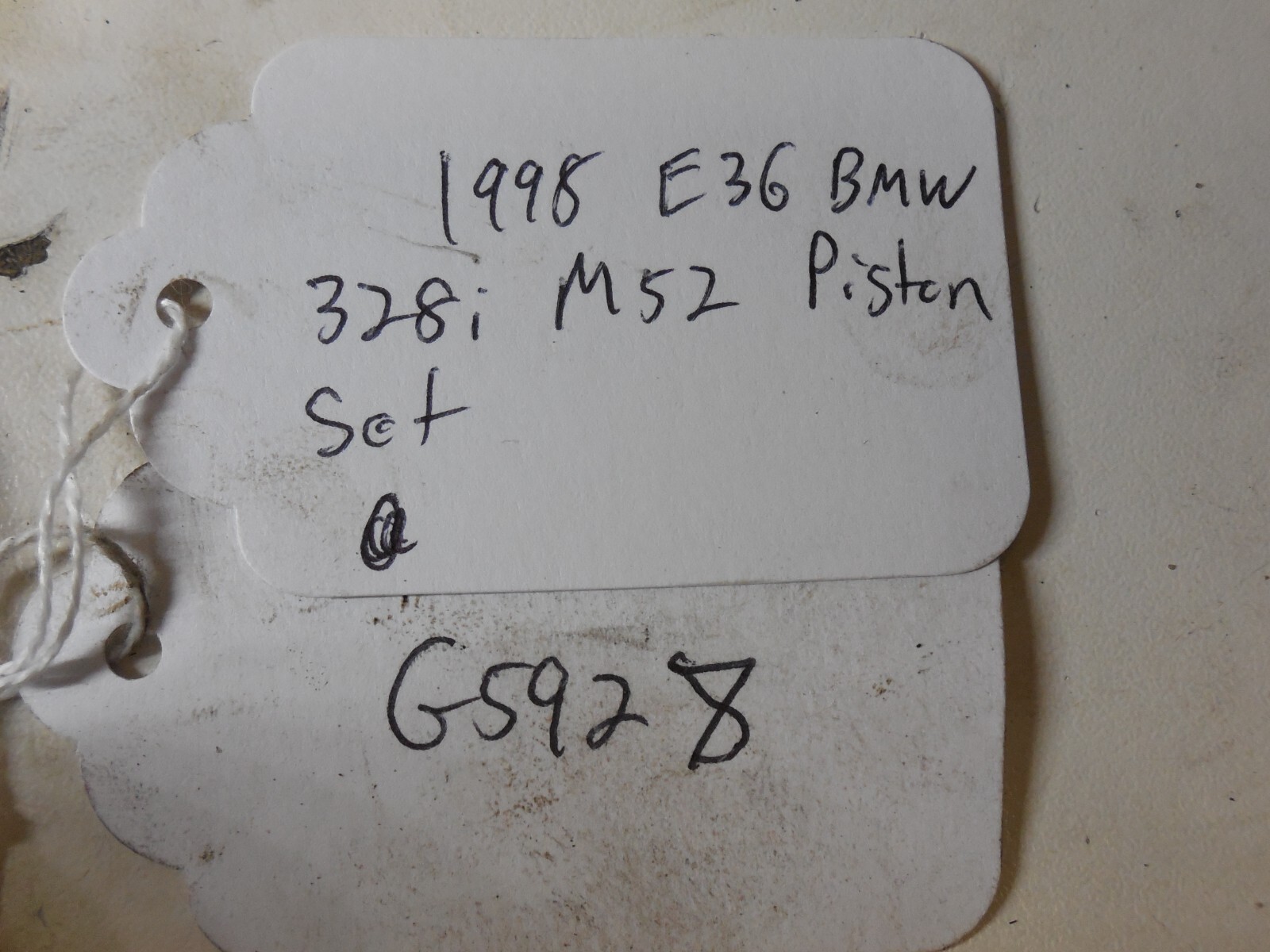 BMW E36 E39 Pistons & Connecting Rods M52TU M52 328 328IS M52B28 2.8L