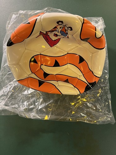Vintage Kellogg's Frosted Flakes Müsli Tony The Tiger Werbe Fußball Ball