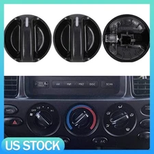 Set of 3 Heater A/C Panel Control Knob Replacement For 2000-2006 Toyota Tundra