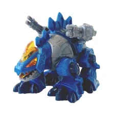 HAP-P-KID M.A.R.S. ULTIMATE DINOFORCE CYBOTRONIX DINO ROBOT STEGOSAURUS  Works!