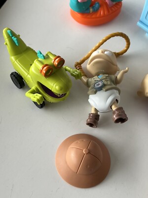 Lot of 8 Vintage Burger King Kids Club Nickelodeon Rugrats Movie