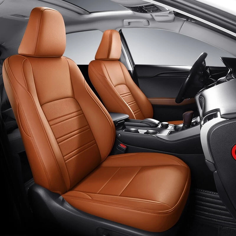 FIT FOR 2016-2024 MAZDA CX-3 LEATHER CUSHIONS MOTOPTES CUSTOM FIT CAR SEAT COVER - Image 3 of 4