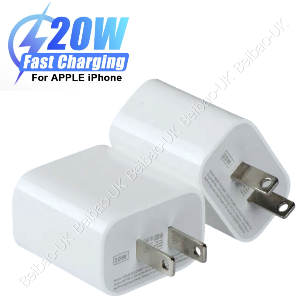 1-2 PACK PD Fast Charger Type C Power Adapter For iPhone 16 15 14 13 12 11 Xs XR