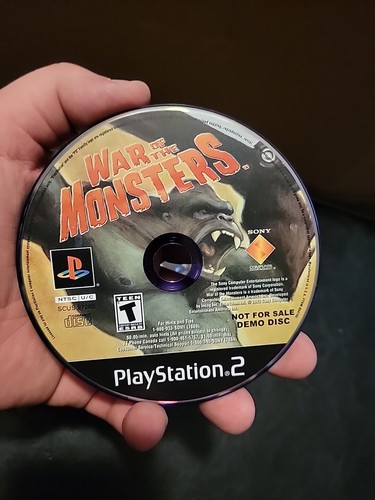 PS2 - War of the Monsters Demo - Demo Disc - Picture 3 of 4