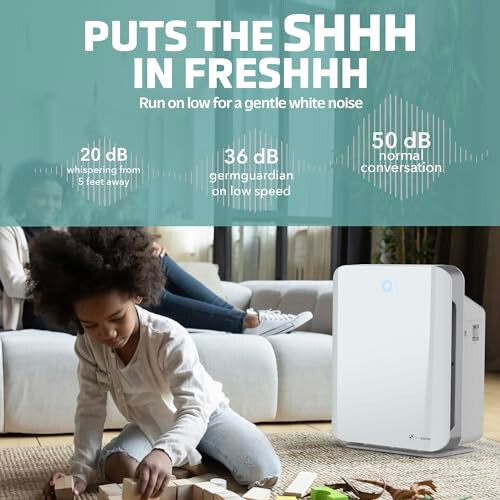 Air Purifier for Home, Large Rooms up to 1760 Sq. Ft. with HEPA Air Filter & UV- - Picture 6 of 7