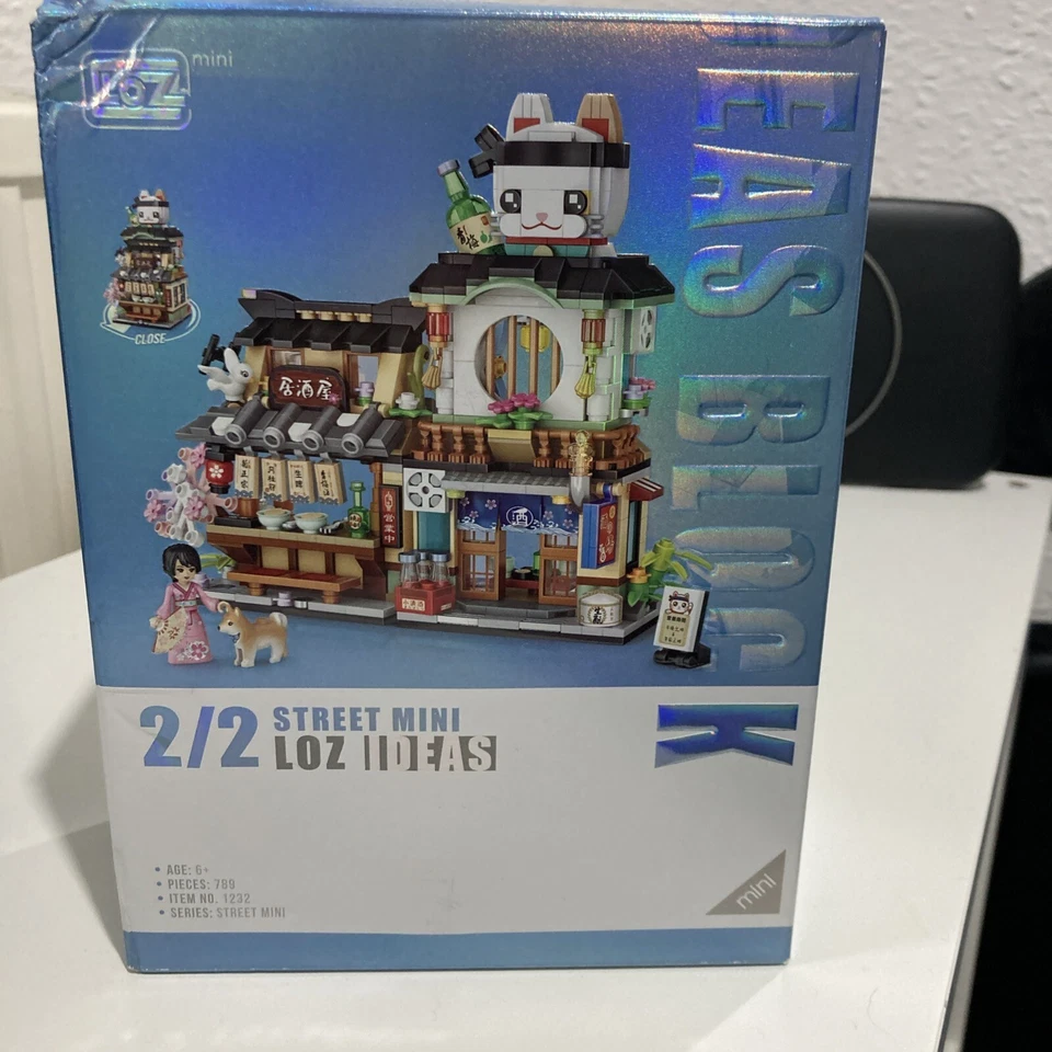 LOZ Japanese Street Izakaya Shop Mini BuildingBlocks construction model BNIB - Image 4 of 4