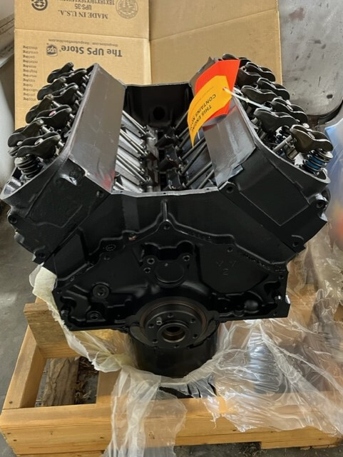 REMAN GEN V GM 91 & UP 427 TALL DECK LONG BLOCK ENGINE GM 10114184 NO ...
