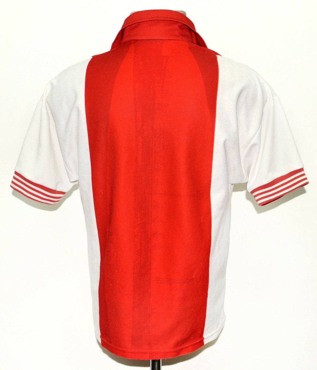Maillot Vintage Ajax Amsterdam 1995-1996 - Umbro - Taille Large - Rouge - Edition Kinder