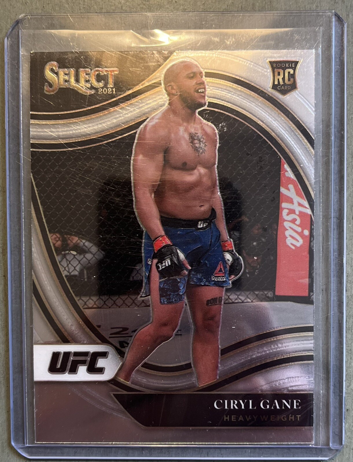 2021 Panini Select UFC - Octagonside #300 Ciryl Gane (RC)
