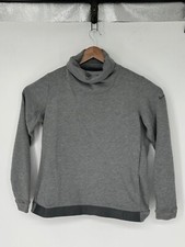 Nike Dri-Fit Funnel Cowl Neck Pullover Sweatshirt 860130-091 Sz L Women's M2