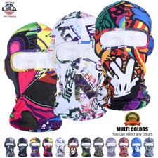 Balaclava Full Face Mask UV Protection Ski Sun Hood Tactical Masks for Men Women