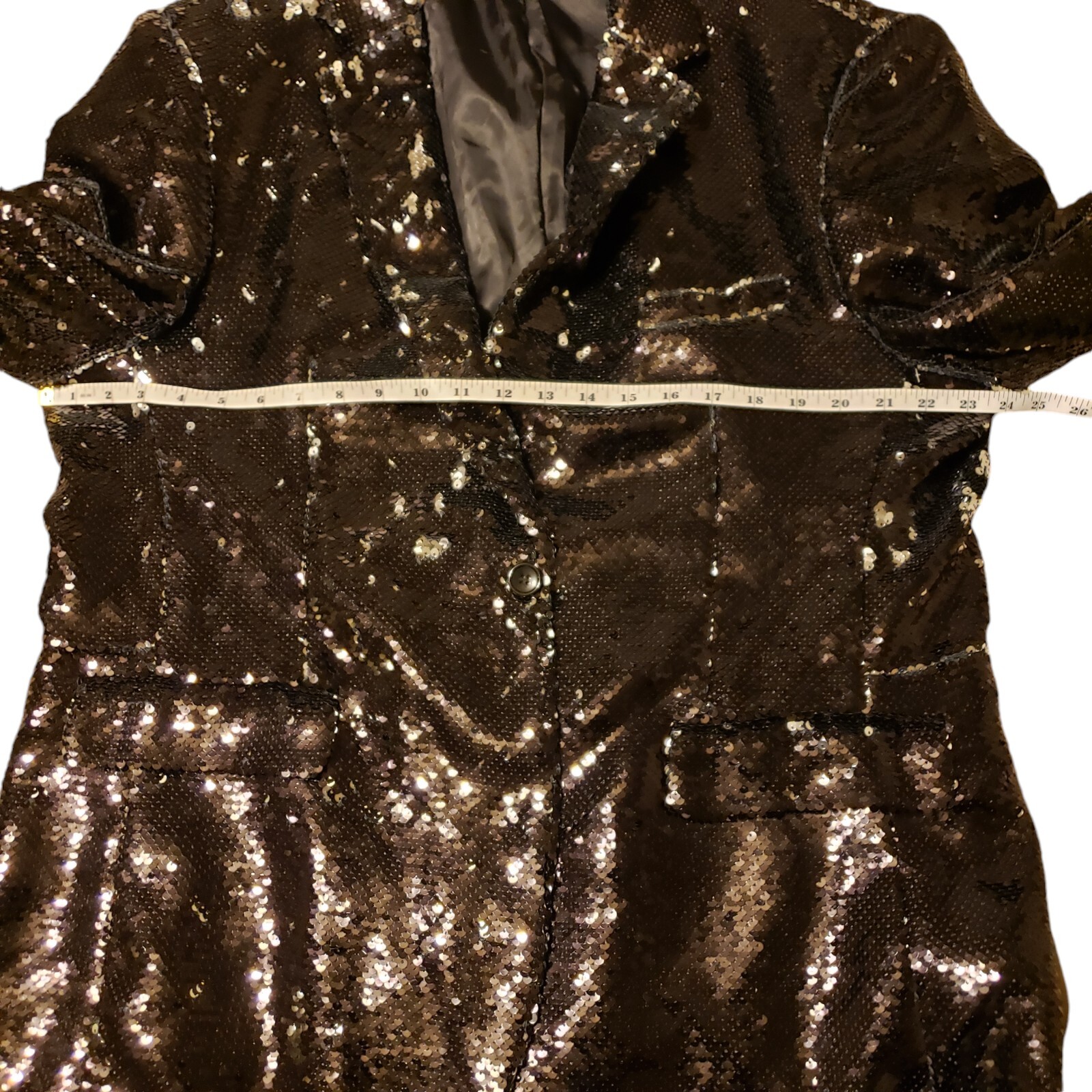 Coofandy Men's Brown Sequin Detail Basic Tuxedo J… - image 12