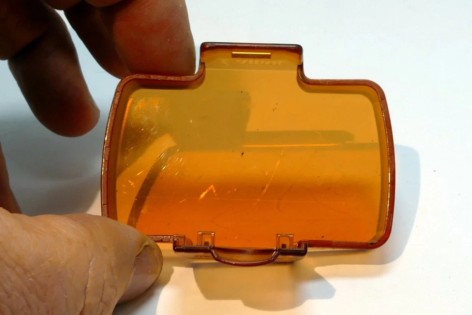 Canon Incandescent Filter for 430 for flash speedlight warming amber color - Image 3 of 4