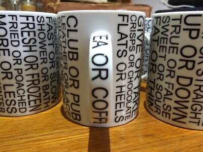 Tasse ''TEE OR COFFEE''