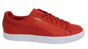 puma cuir rouge