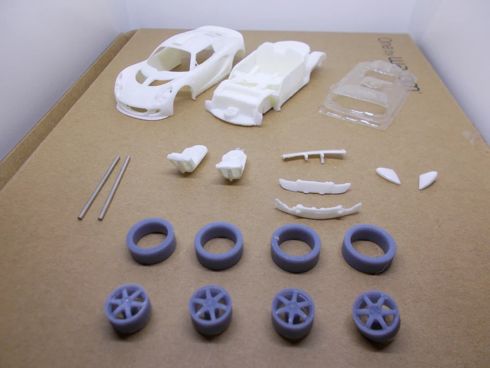 Kit Lotus Exige Cup 255 Rallye Mont-Blanc Morzine 2007 Spirit of Racing 1/43 - Immagine 3 di 4