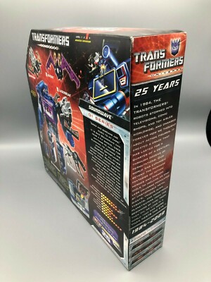 Transformers Universe 25th Anniversary Soundwave San Diego Comic