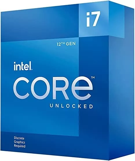 Intel Core i7-12700KF Processor (5 GHz, 12 Cores, FCLGA1700) Box