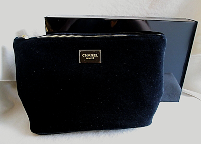 【CHANEL】★Vintage★MAKEUP POUCH メイクポーチ/化粧ポーチ CHANEL Beaute Large 12