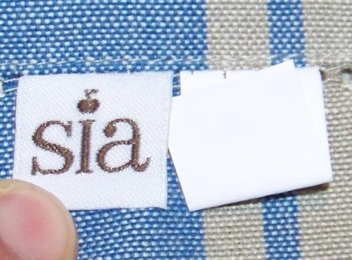 2 Sia Olden Days Tan Blue Table Runners NEW FREE SHIP - Image 2 of 3