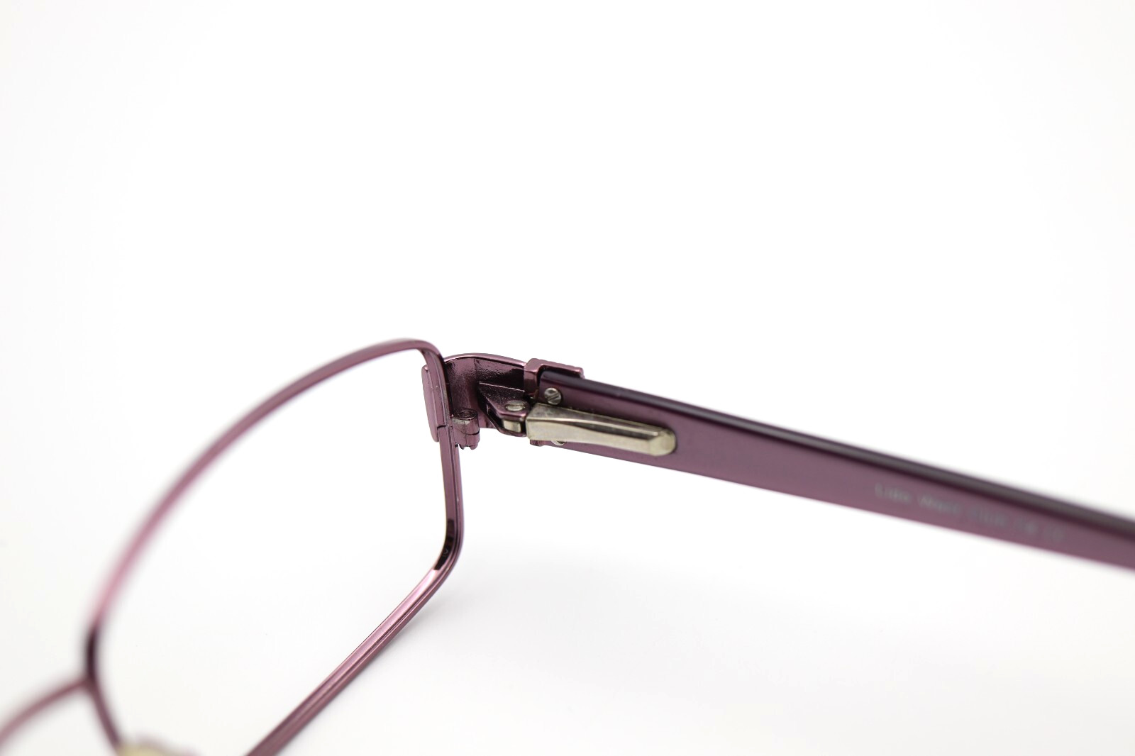 LIDO WEST CLUB 54 PORT VIOLET 52-16-135 Eyeglass Frames Flex Hinges D387
