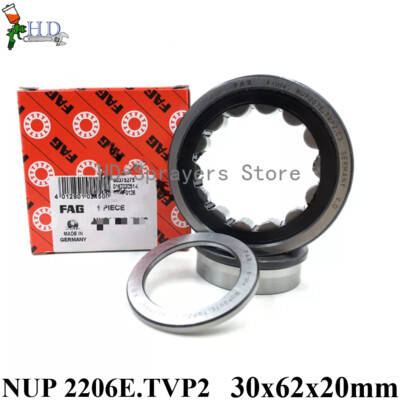 1PCS NEW FAG NUP 2206E.TVP2 Cylindrical Roller Bearing 30x62x20mm freight free