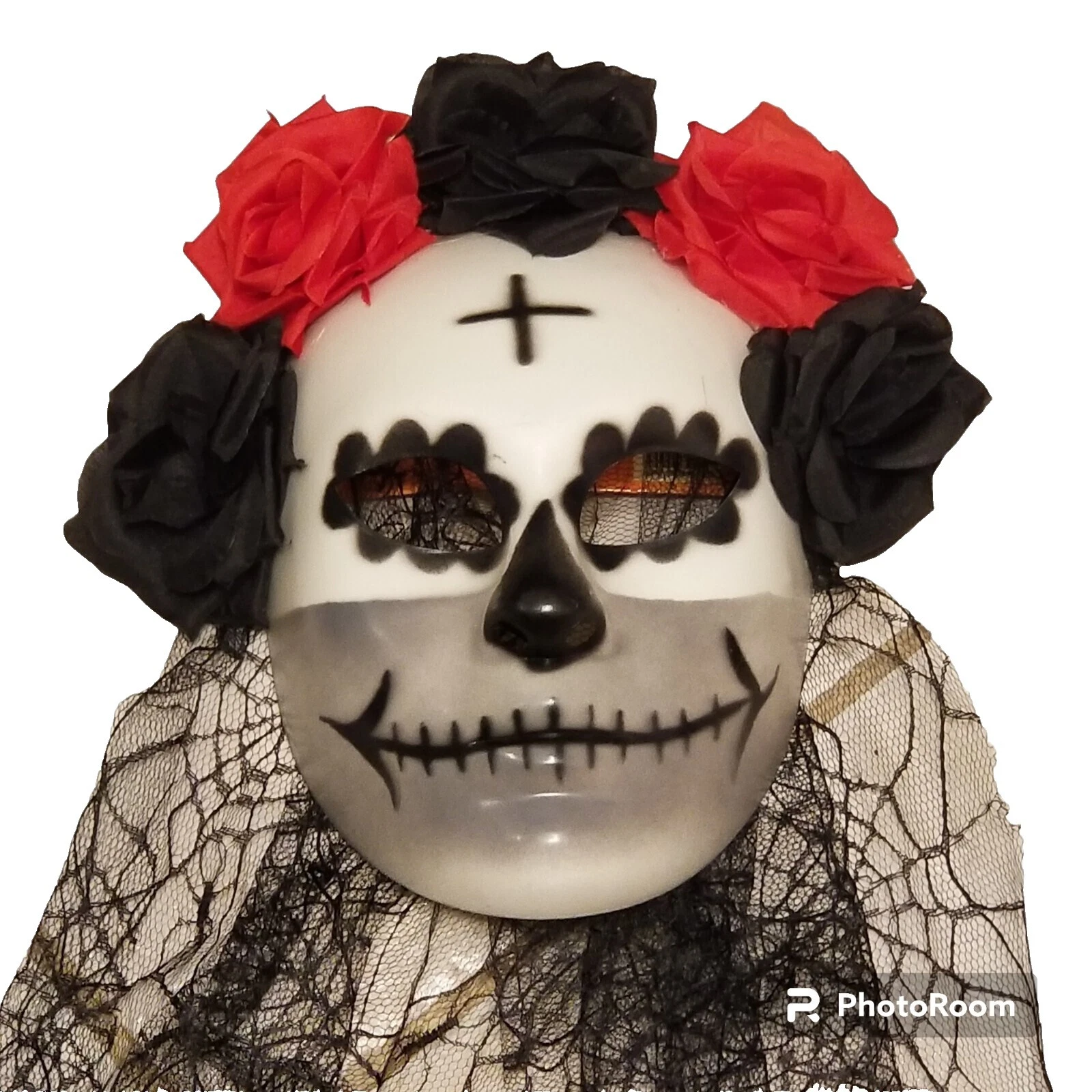 Mujer Disfraz de Halloween de PVC máscaras y antifaces