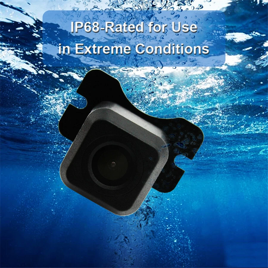 Mini cámara de reversa de visión delantera/lateral/trasera para auto con línea de conversión multifunción Foto 4 de 4