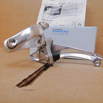 Dérailleur Avant Shimano RX100 FD-A550 – 28.6 Mm – Argenté – Occasion Japon