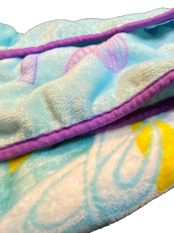 9S!¡GUAU! Manta Minky de felpa personaje azul LN 40x50 I Love SHOPKINS Foto 3 de 3