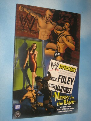 WWE SUPERSTARS - MONEY IN THE BANK - Trade Paperback - Mick Foley!
