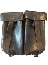 FN FAL German leather magazine pouch