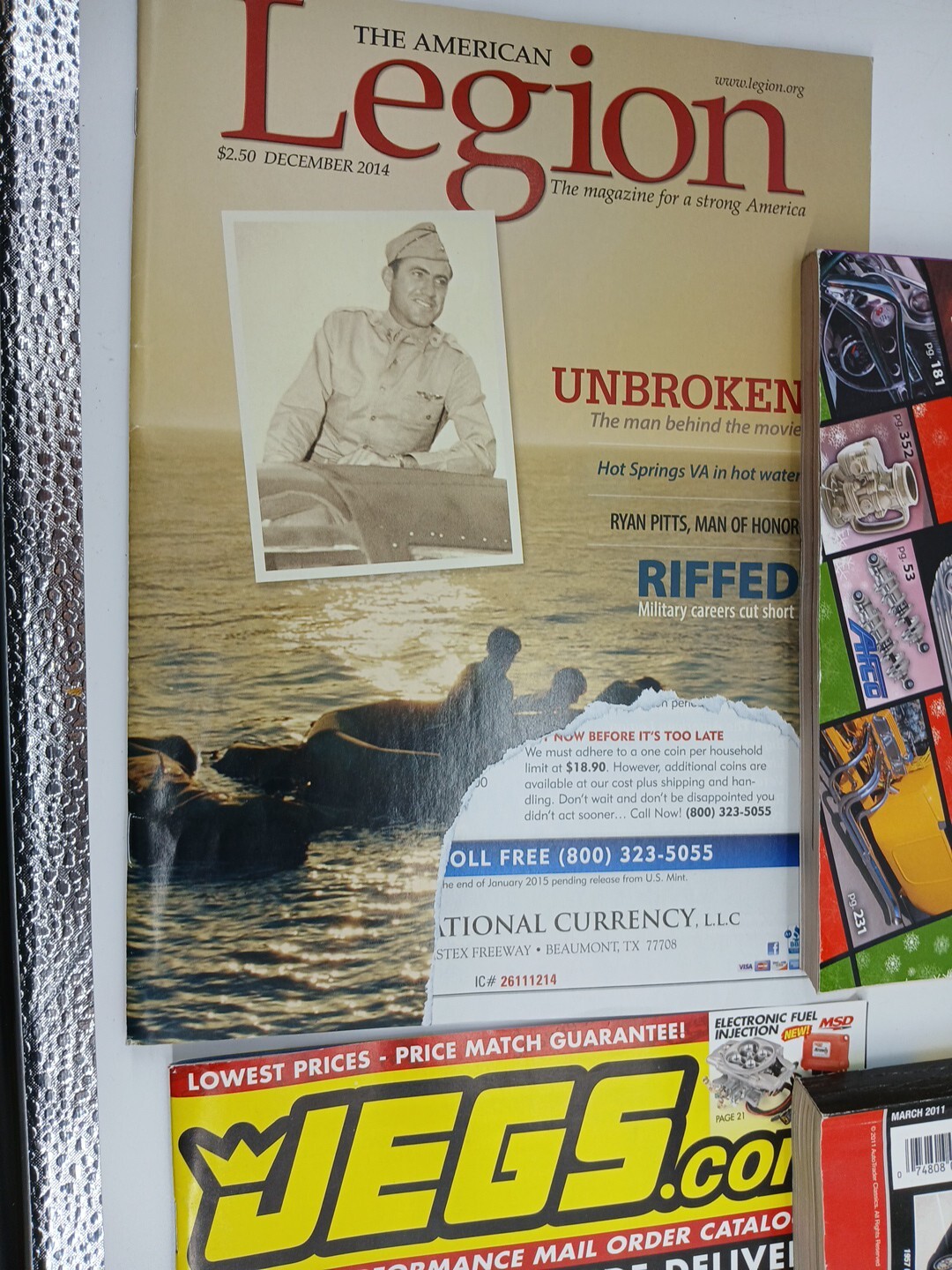 (Lot Of 6) Vintage Books Car Parts Props JEGS.com Classic Cars Hot Rod Magazine 