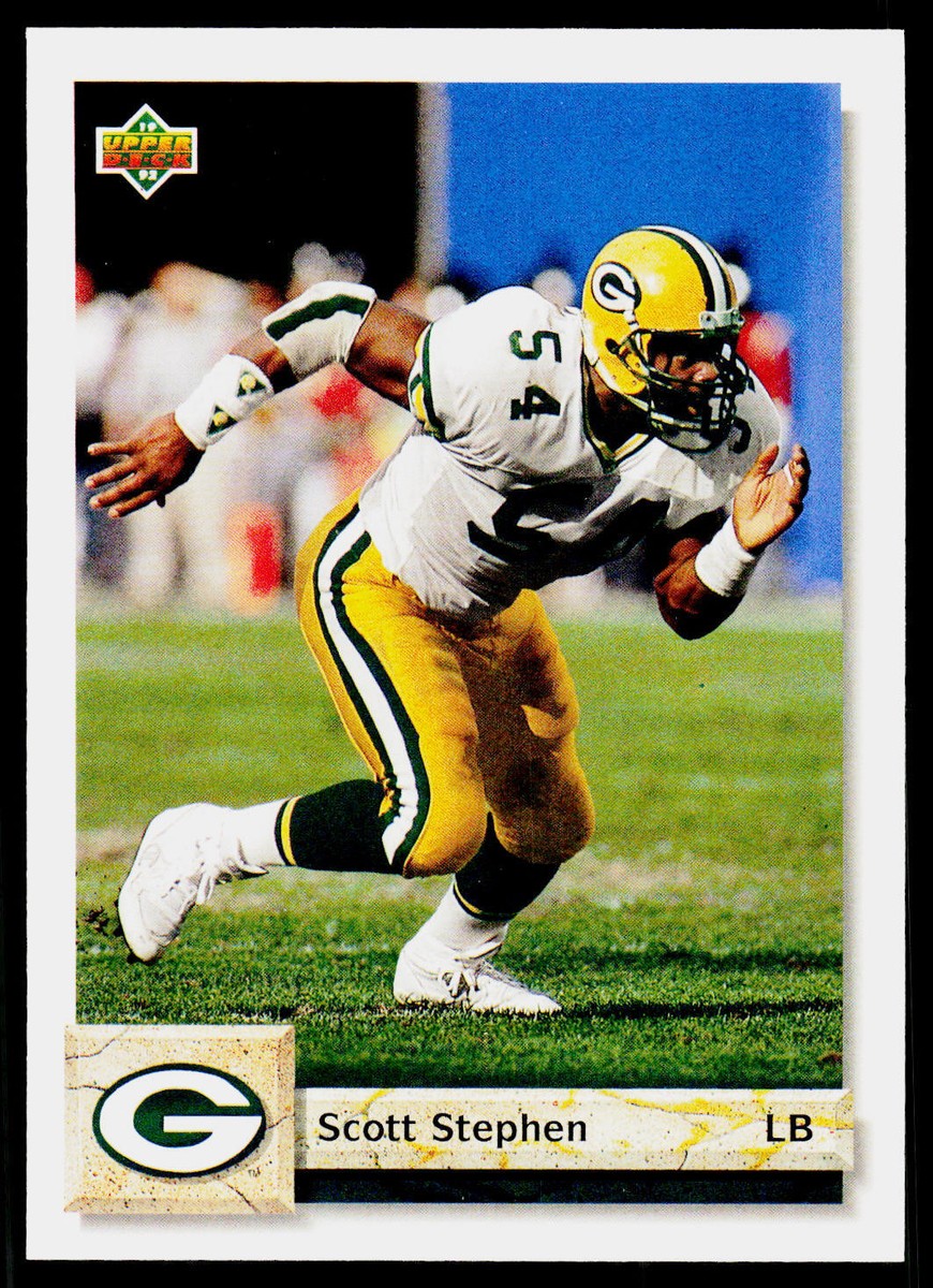 Scott Stephen, 1992 Upper Deck Football Card, #278, Green Bay