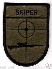 FBI SNIPER PATCH SUBDUED FBI SWAT SNIPER v&ecirc;lkr&ouml; PATCH