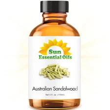 Sandalwood (Australian) Essential Oil 100% Purely Natural Therapeutic Grade 4oz