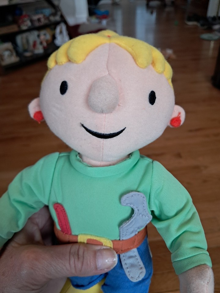 Wendy Bob the Builder 8” Talking Plush Doll Works “Hi Bob” Theme Applause 2002 eBay