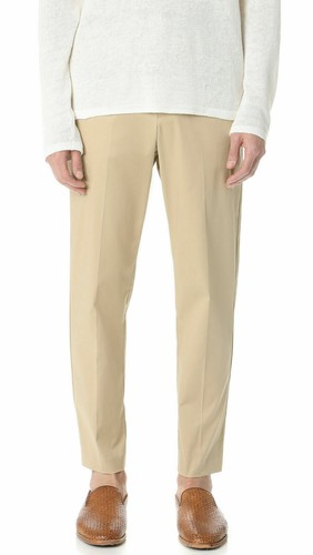 Theory Borough Cropped Trousers, Dark 