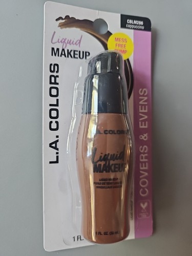 3x New Pump Liquid Makeup Foundation CBLM286 Cappuccino 1 fl oz Full Coverage - Picture 4 of 5