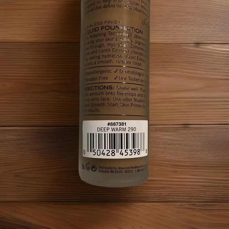 Nuance Salma Hayek Flawless Finish Liquid Foundation 290  Deep Warm - Image 2 of 2