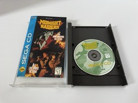 Sega CD Game Lot w/ Mortal Kombat, NBA Jam, Pitfall, Midnight Raiders NHL Hockey