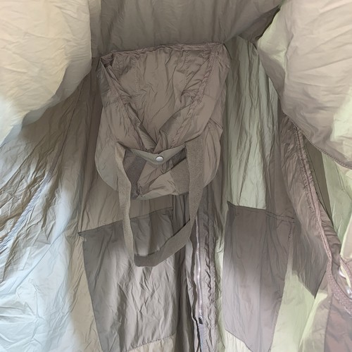 Zara Wasserabweisendes Packable Cape Grün Damen Gr. S-M - Bild 10 von 11