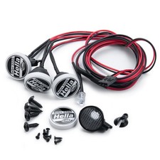 2X(4Pcs LED Lights Kit Headlights Spotlight for SCX10 Wraith RR10 5671