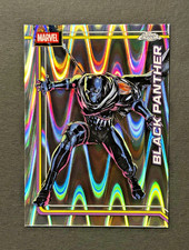 2026 Topps Chrome Marvel Comics #15 Black Panther RayWave Refractor