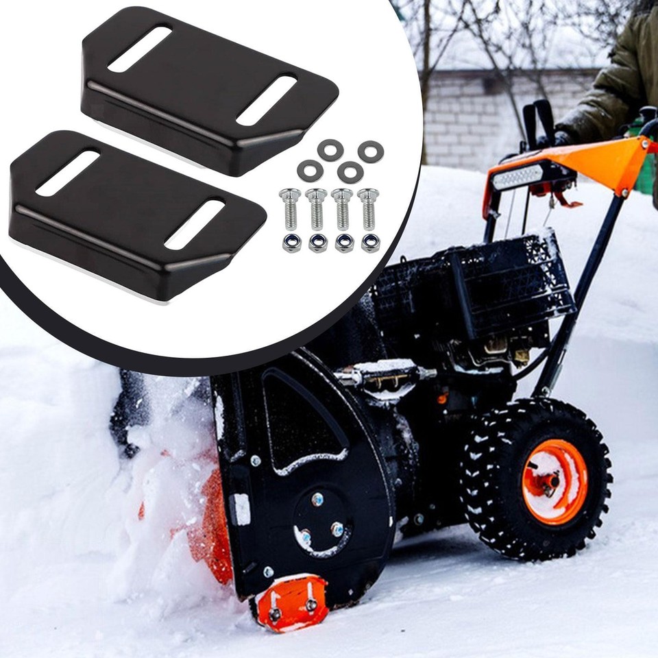 Set 2 Scarpe Scivolo Scarpe Da Scivolo Per Spazzaneve - 2 Pezzi, Compatibili Con Cub Cadet, MTD, Codice 784-5580 Set 2 Pezzi Scarpe Scivolo Spazzaneve - Foto 3