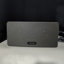Sonos PLAY:3 Wireless Smart Speaker Black WiFi Streaming Tested w/ Power Cord