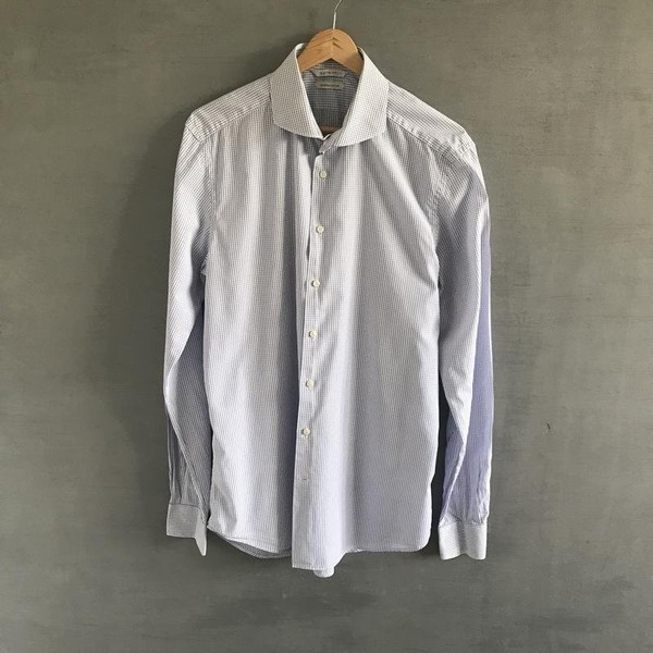 Men Suitsupply Shirt White Cotton 40 /L / 48 #1V5W