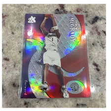 SkyBox E-X 2000 Tracy McGrady #32 Toronto Raptors Rookie Card. rookie card picture