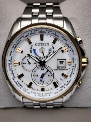 CITIZEN Eco-Drive Double Direct Flight H820 Radio Solar Watch